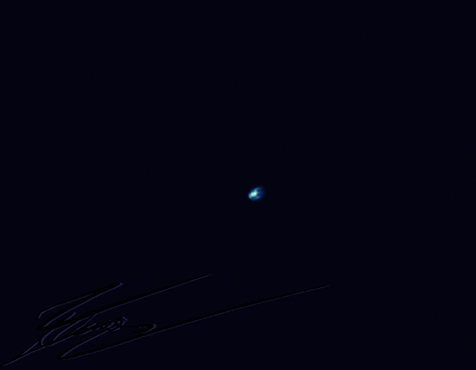 astronomie comete lulin 2007 nuit