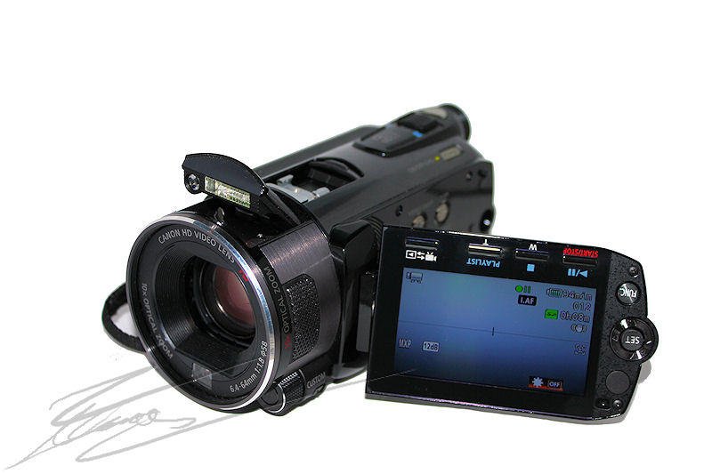 Canon camescope Legria HF S100 HD full fullHD caméra handycam semipro semi pro semi-pro