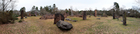 reportage 2012 bretagne sud breizh izel kenavo J11 jour 11 architecture histoire historique monteneuf site mégalithique néolithique 5000 ans menhirs alignements carnac pierres rochers dressés 38 tonnes géant koala jones mascotte peluche panorama panoramique pano