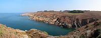 reportage 2012 bretagne sud breizh izel kenavo J15 jour 15 pano panoramique baie eau mer océan pointe paysage anse crique bleue