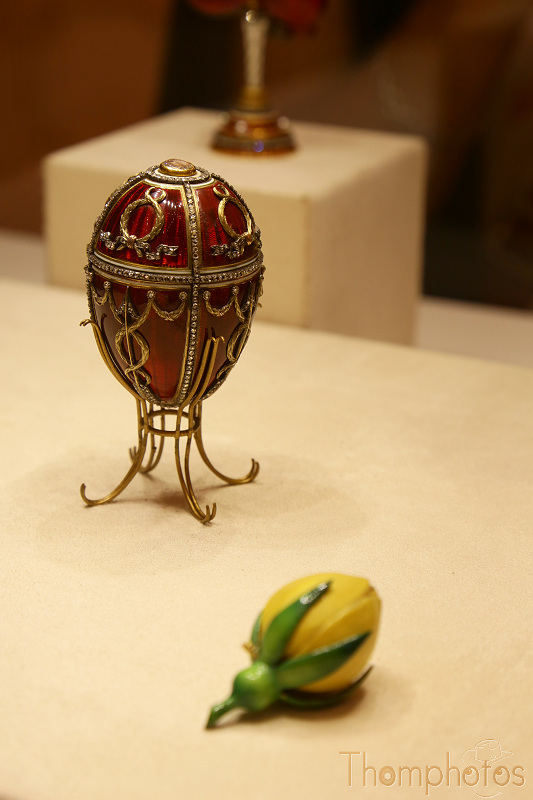 reportage photo 2018 russie saint petersbourg petrograd musée fabergé museum précieux rare collection tsar egg oeuf rosebud à la rose