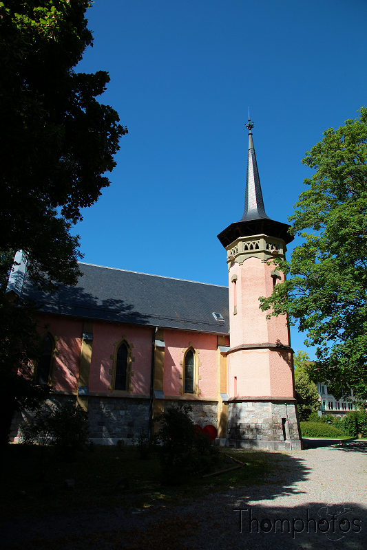 architecture église protestante versoix jardin