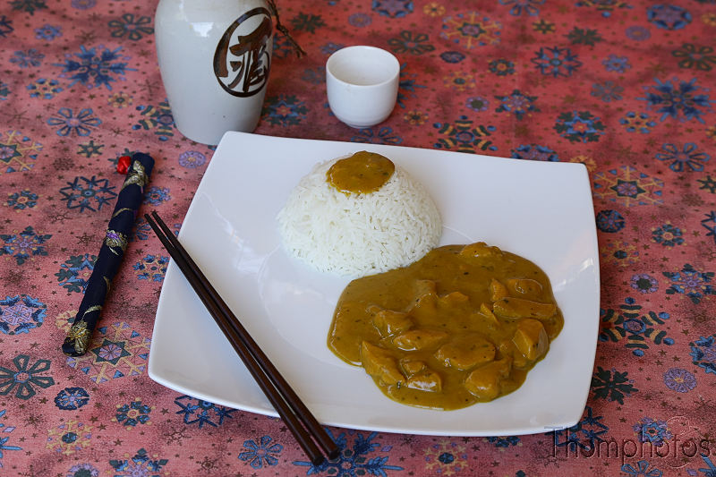 cuisine cooking plat nourriture bouffe repas meal fait maison hand made curry de poulet chicken japon