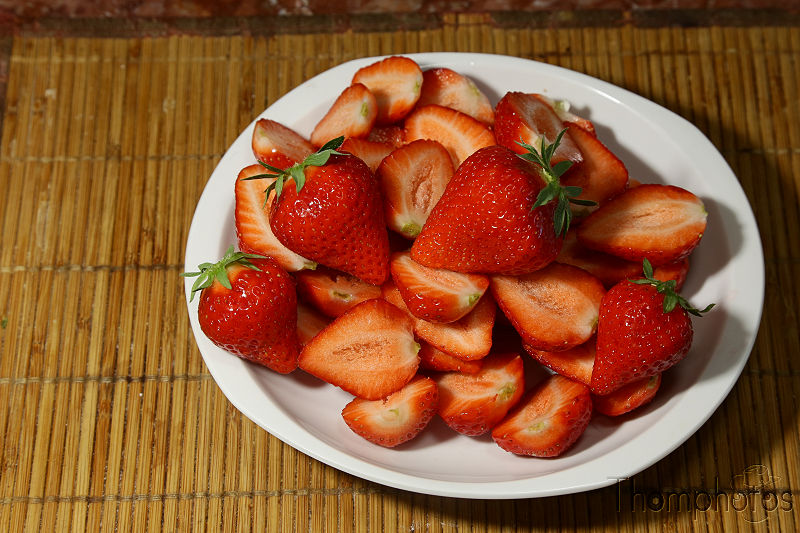 cuisine cooking plat nourriture bouffe repas meal fait maison hand made fraises fraisier strawberry fruits rouges