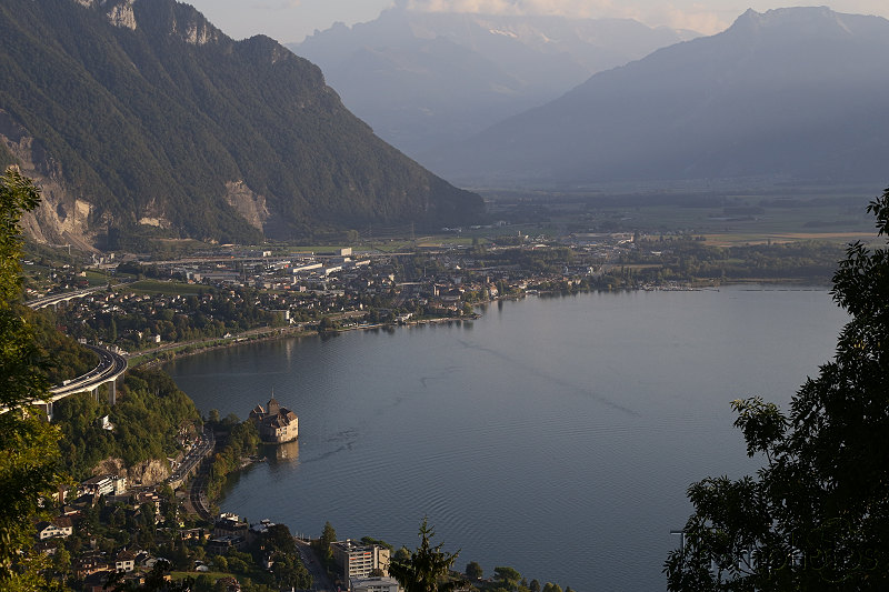 paysage landscape montreux lac suisse montagne alpes lake swiss mountain