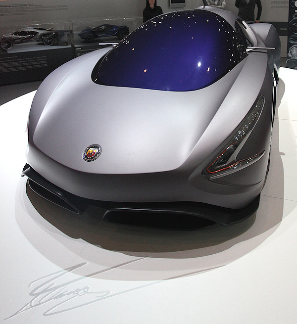 Salon de l'auto genève palexpo 2011 voiture marque Abarth concepte car