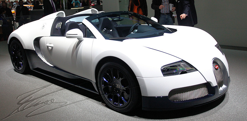 Salon de l'auto genève palexpo 2011 voiture marque Bugatti