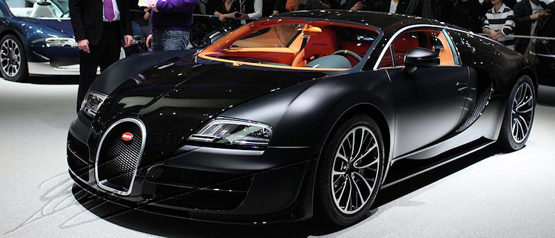 Salon de l'auto genève palexpo 2011 voiture marque Bugatti