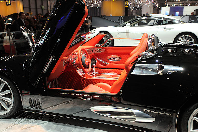 reportage salon de l'automobile et de l'accessoire genève palexpo expo voiture Spyker
