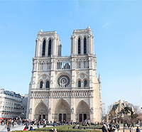 panoramique reportage paris cathédrale notre-dame notre dame de paris