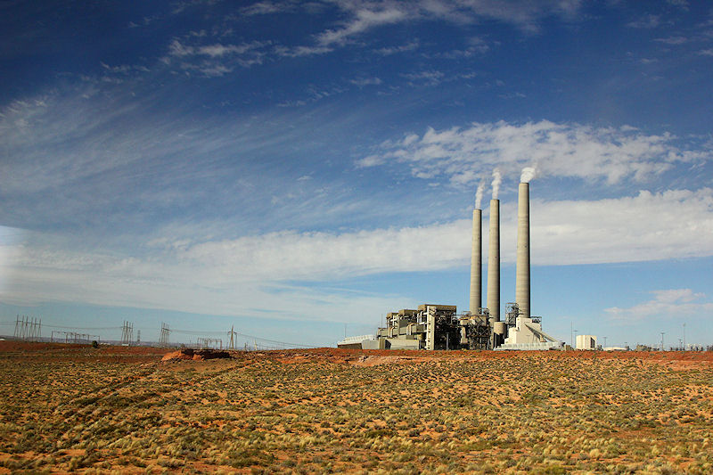 reportage 2013 usa USA Amérique america murika US arizona on the road again route Pages centrale électrique à charbon coal charcoal electricity
