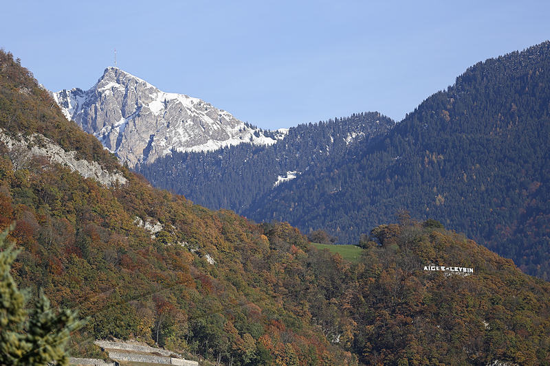 reportage 2014 suisse swiss valais vaud aigle lac léman de genève ville montagne mountain paysage landscape leysin panneau panel