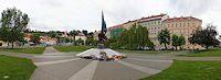 reportage 2014 république tchèque tchéquie czech prague praha cz ville panoramique pano panorama stèle commémorative seconde guerre mondiale WWII world war II Malostranská