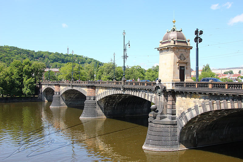 reportage 2014 république tchèque tchéquie czech prague praha cz ville Most legií pont vltava river rivière