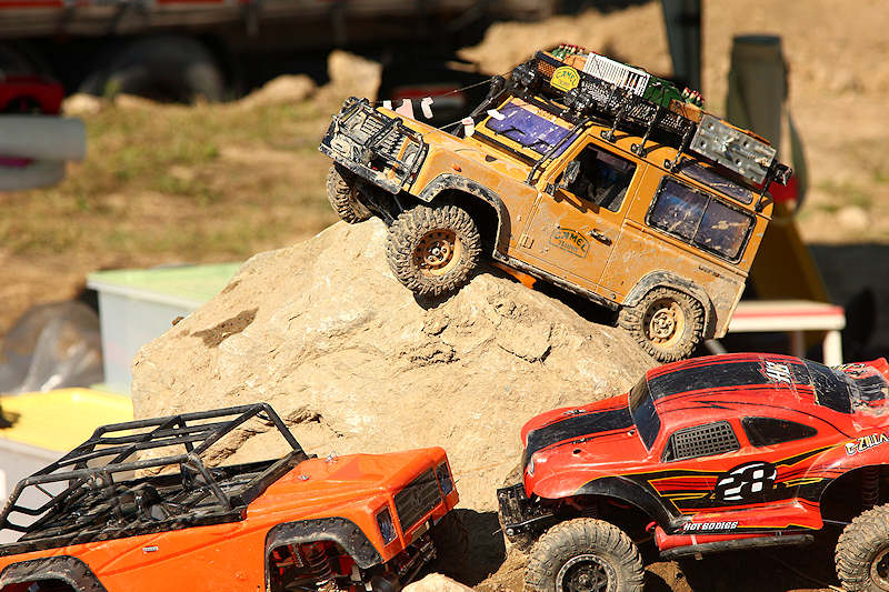 reportage 2014 finale trial 4x4 pers jussy france nationnal serie super serie proto voiture car boue terrain mud outdoor photos de famille rc 1/10 scale crawler defender axial topcad scx10 gelande jeep range rover