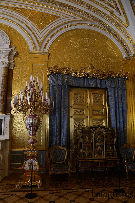 reportage photo 2018 russie saint petersbourg petrograd hermitage palais d'hiver winter palace déco roccoco dorure or gold luxury pièce room salle