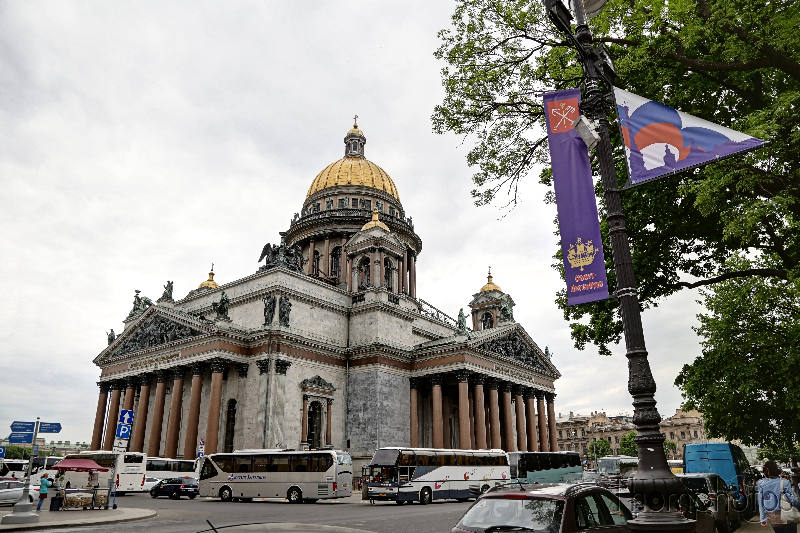 reportage photo 2018 russie saint petersbourg petrograd basilique saint isaac orthodoxe