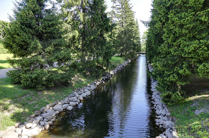 reportage photo 2018 russie saint petersbourg petrograd parc Tsárskoye Seló canal eau water