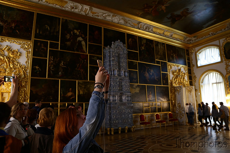 reportage photo 2018 russie saint petersbourg petrograd Tsárskoye Seló palais palace intérieur dorure