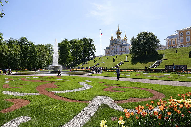 reportage photo 2018 russie saint petersbourg petrograd architecture peterhof pierre le grand palais palace parc fontaine