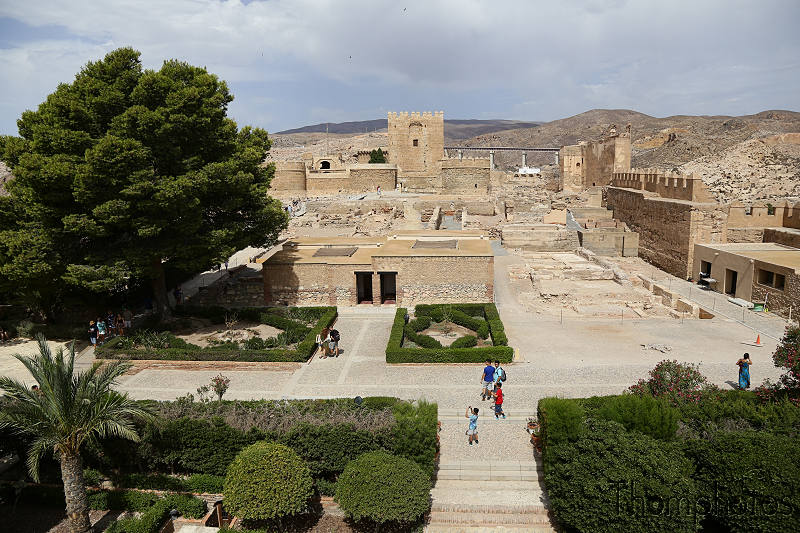reportage photo été 2019 espagne españa berja sam almería ville city château castel alcazaba citadelle rempart seconde enceinte enclosure ruines archéologie