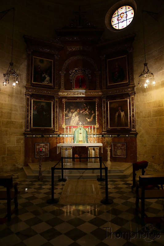reportage photo été 2019 espagne españa berja sam almería ville city Catedral de la Encarnación d'Almería cathédrale forteresse intérieur chapelle