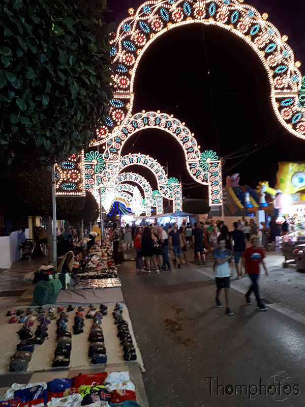 reportage photo été 2019 espagne españa berja sam feria fête fiesta défilé carnaval rue décorée