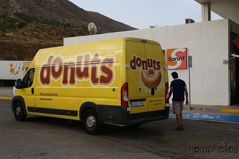reportage photo été 2019 espagne españa berja sam retour donuts camion fougronette camionnette