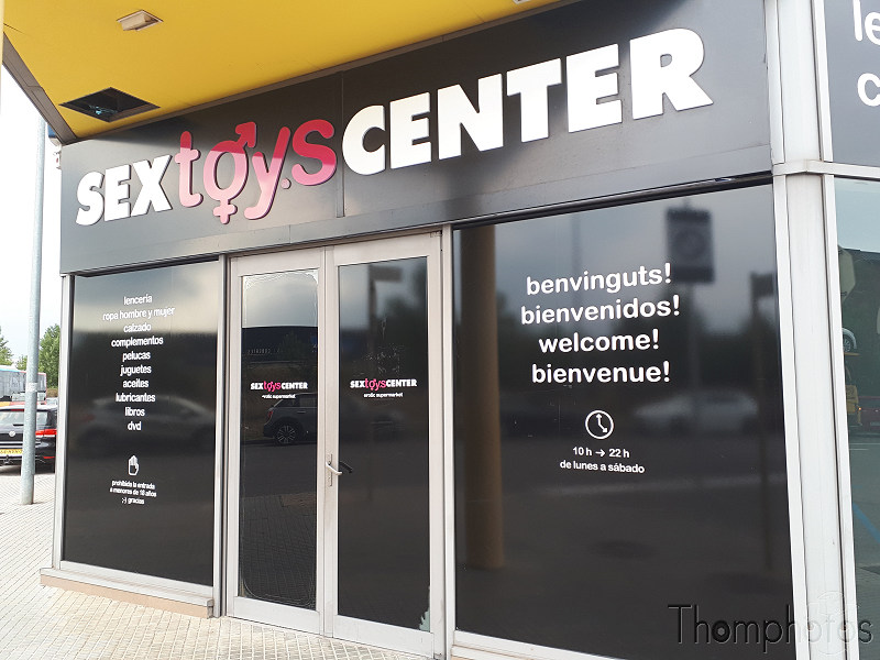 reportage photo été 2019 espagne españa berja sam retour frontière sextoy center magasin sex toy sexe porn